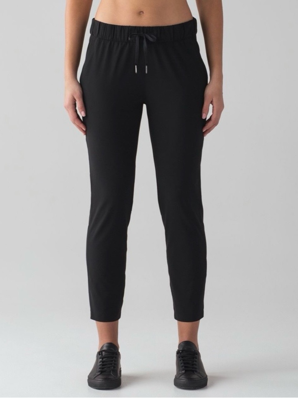 Lululemon On The Fly Pant 28", Black, Size 4